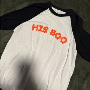 Hubs & Hers His Boo tee
